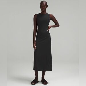 Lululemon All Aligned Ribbed Midi Dress